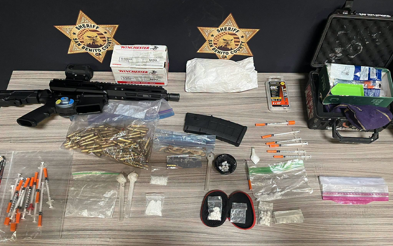 San Benito County Sheriff’s Deputies Seize Ghost Gun and Narcotics in Riverbed Arrest