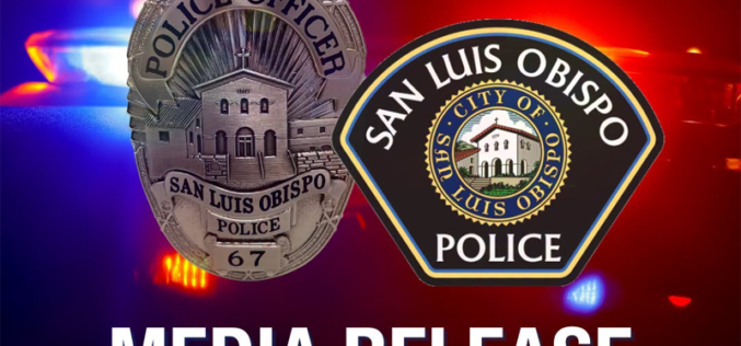 San Luis Obispo Police Arrest Parolee for Felony Elder Abuse and Robbery