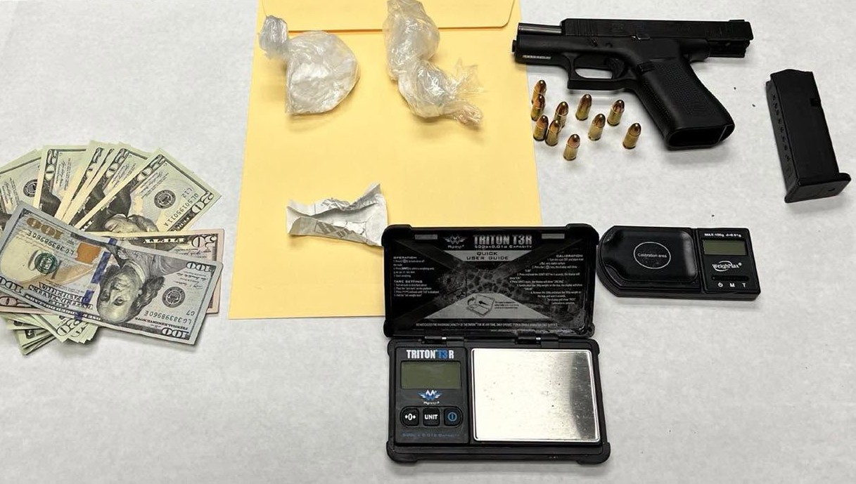 Livermore Traffic Stop Leads to Arrest for Possession of a Loaded Handgun and Cocaine
