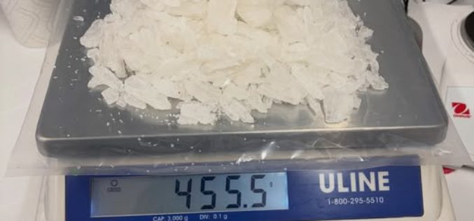 Traffic Stop in Carlsbad Results in Seizure of Methamphetamine and Probationer Arrest