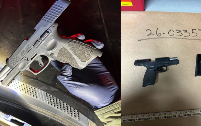 Highway 101 Traffic Stop Leads to Firearm Arrest