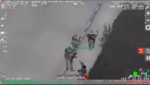 image from aerial support - courtesy of fontana police department