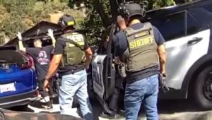 image from scene of arrest - courtesy of murrieta police department