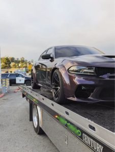 suspect vehicle - courtesy of santa cruz chp