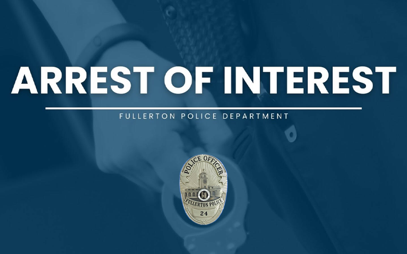 Fullerton Man Out on Bail Arrested for Child Annoyance Following Incident Near School