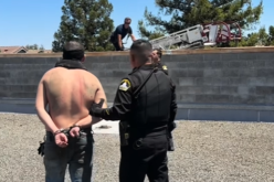 Man Arrested After Deputies Respond to Reports of Man on Roof of Safeway Building