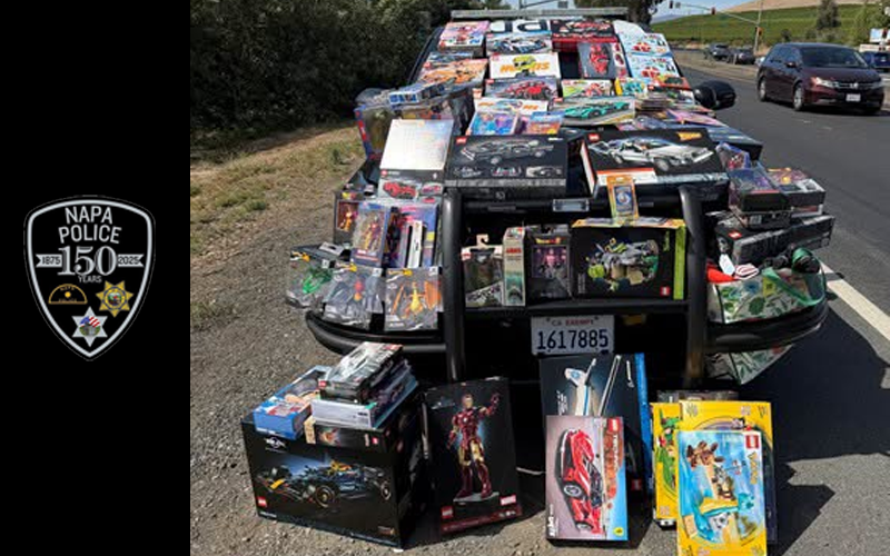 Three Arrested in Connection to $1,000 Lego Theft at Napa Target