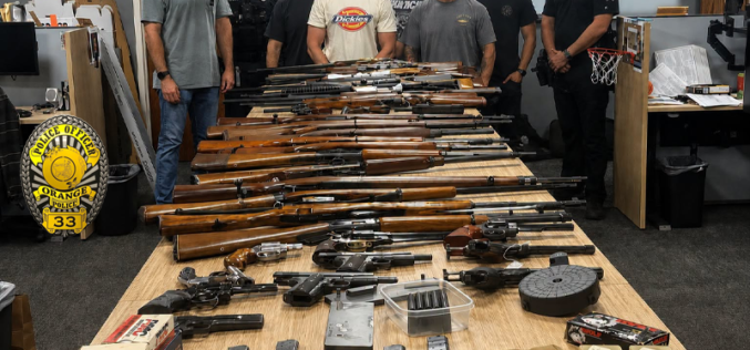 Anonymous Tip Leads to Firearms and Fentanyl Seizure in Orange