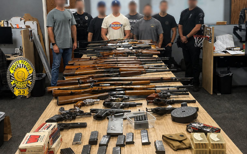 Anonymous Tip Leads to Firearms and Fentanyl Seizure in Orange