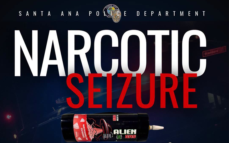 Two Arrested on Narcotics Sales Charges During Patrol Check in Santa Ana