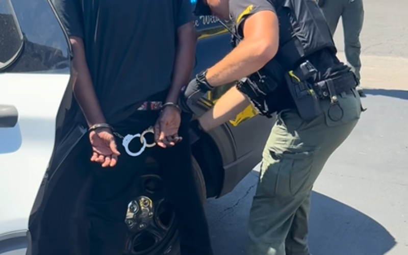 Man Arrested At Probation Office in Stolen Vehicle