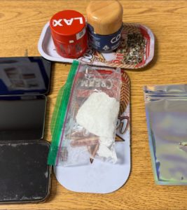 evidence - courtesy of santa cruz chp