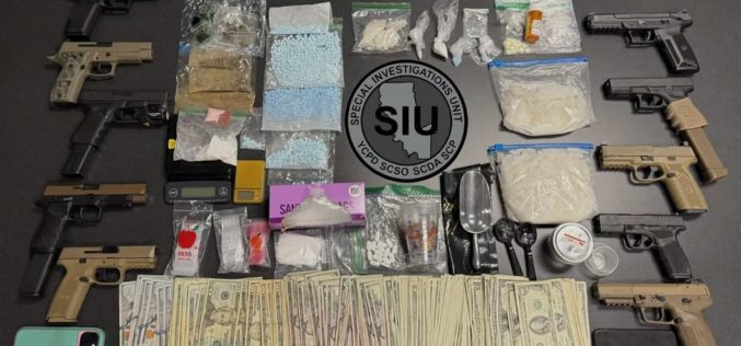 Yuba City Man Arrested Following Multi-Location Narcotics and Firearms Seizure