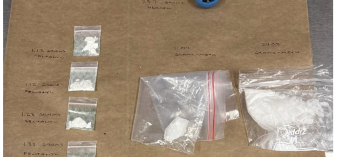 Traffic Stop of Bicyclist Leads to Drug Bust in Chico