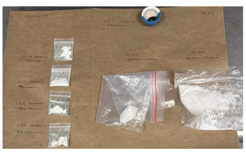 Traffic Stop of Bicyclist Leads to Drug Bust in Chico