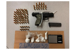 Authorities Allegedly Catch Wanted Man with Semi-Auto Handgun, Narcotics