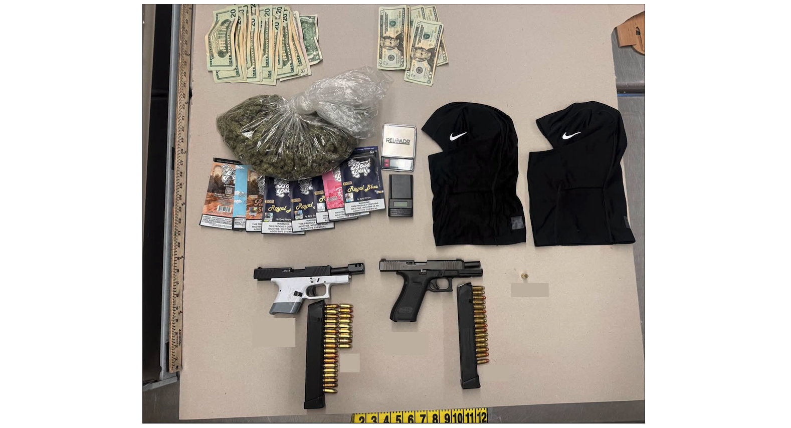 San Jose Police Seize Firearms and Cannabis in Suspicious Vehicle Encounter