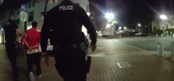 Downtown Patrol Unit Detains Suspect for Disturbance and False Identification