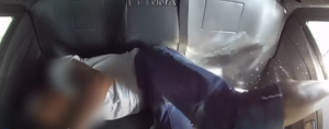 still image from in car camera - courtesy of desert hot springs police department