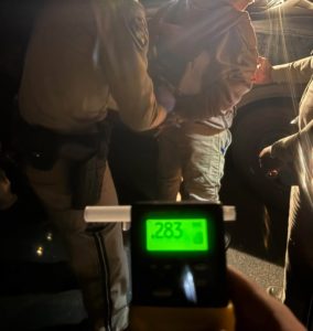BAC Reading and arrest