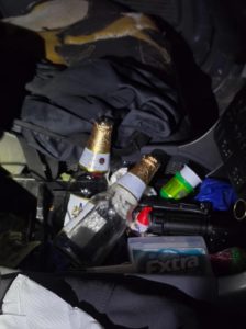 Open Containers in car