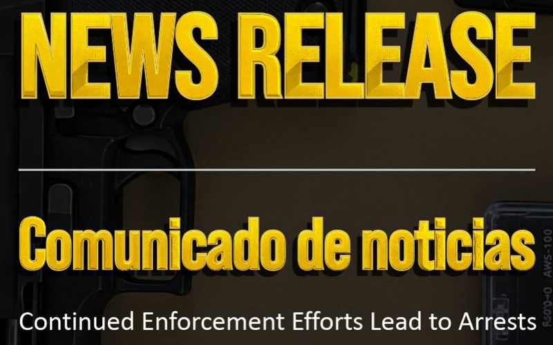 Eight Arrested in Riverside Motel Narcotics and Firearms Enforcement Operation