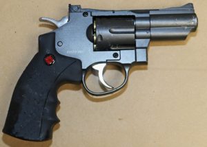 Suspect Weapon side view