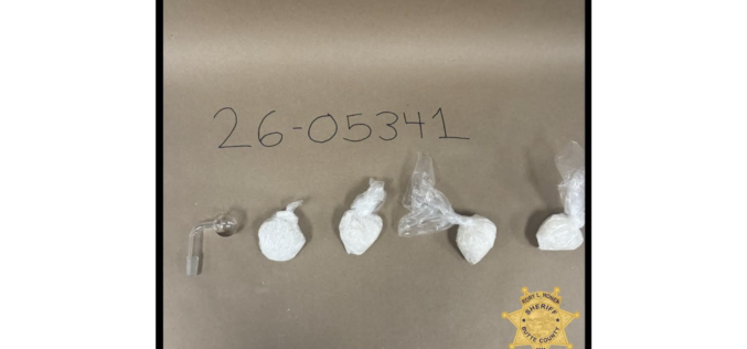 Motorist Reportedly Caught with Bags of Methamphetamine During Traffic Stop in Oroville
