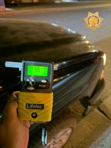 breathalizer evidence - courtesy of quincy chp
