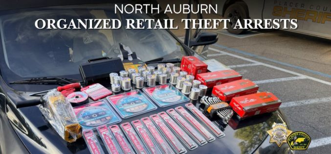 Two Arrested in North Auburn Organized Retail Theft Investigation