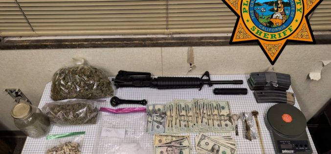 Traffic Stop Leads to Narcotics and Illegal Weapons Arrest in Portola