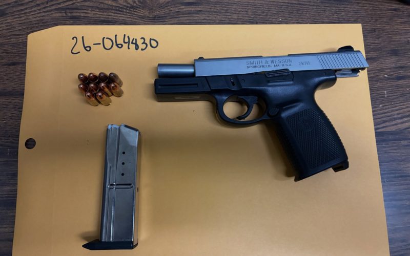 Downtown Foot Patrol Leads to Arrest of Parolee with Loaded Firearm