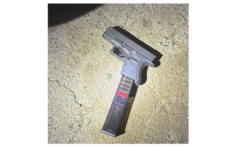Solano County Deputies Recover Loaded Firearm with Extended Magazine, Felon Arrested