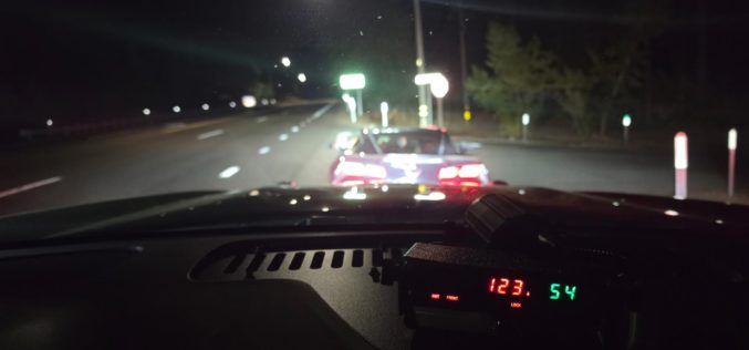 Teenage Driver Cited After CHP Clocked Corvette at 123 MPH in Grass Valley