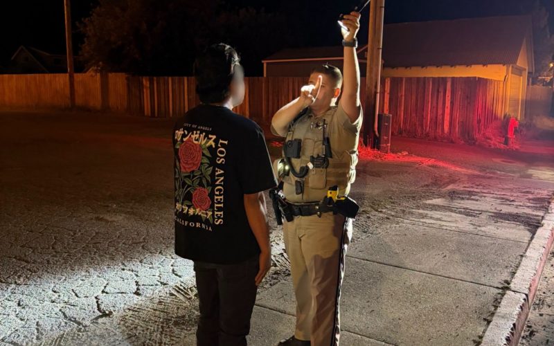 Quincy CHP Arrests 20-Year-Old Unlicensed Driver for Underage DUI