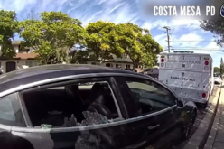 Costa Mesa Officers Rescue Dog Left in 100-Degree Vehicle