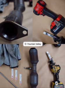Evidence Photo - Courtesy of Fountain Valley Police Department