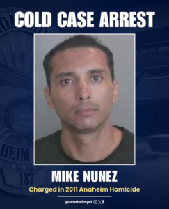 cold case homicide suspect - courtesy of anaheim pd