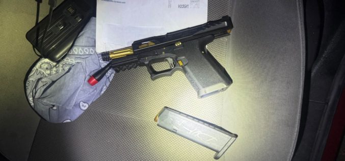 El Cajon Traffic Stop Leads to Ghost Gun Recovery and Stolen Vehicle Arrest