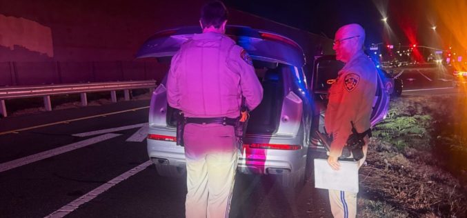 Multi-Area CHP Coordination Leads to Arrest Following Firearm Brandishing Incident