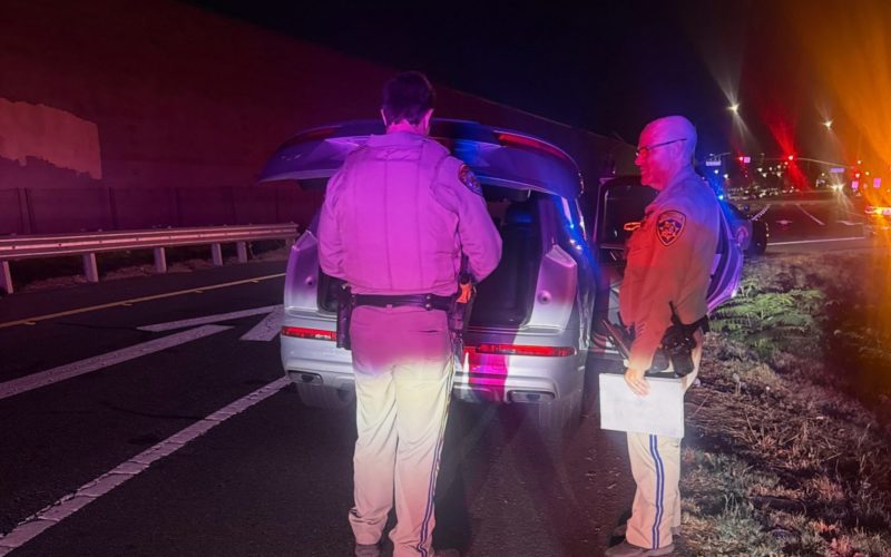 Multi-Area CHP Coordination Leads to Arrest Following Firearm Brandishing Incident
