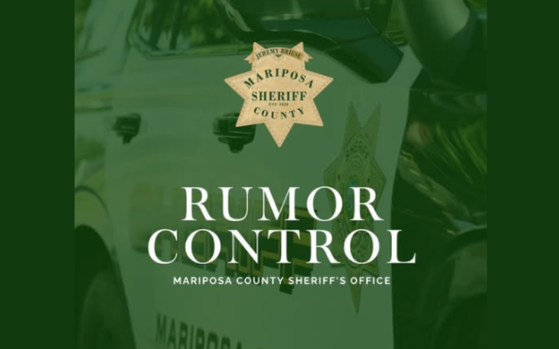 Mariposa County Sheriff’s Office Clarifies Social Media Rumors Regarding ICE Activity