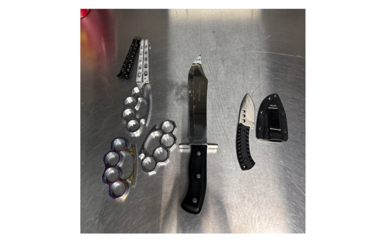 Healdsburg Man Awaiting Trial in Gang-Related Investigation Allegedly Caught with Brass Knuckles, Knives