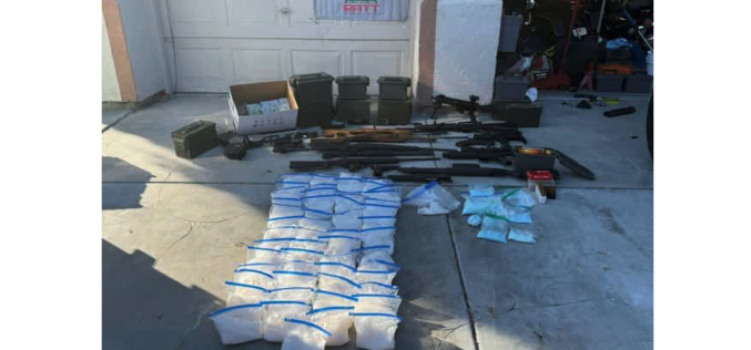 San Joaquin County Auto Theft Investigation Leads to Major Seizure of Narcotics, Firearms, Explosives