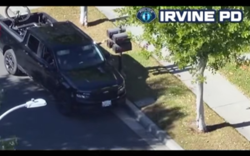 Police Use Aerial Surveillance Drone to Intercept Suspected Mail Thieves in Irvine Neighborhood