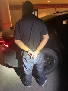 suspect in custody - courtesy of monterey county sheriff's office