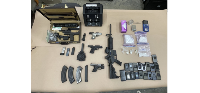 Humboldt County Authorities Seize Narcotics, Weapons, and Ammunition